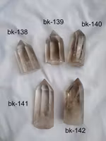 Rökkvarts, slipad,   cirka  43gr  53mm