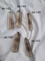 Rökkvarts, slipad,   cirka  20gr  54mm