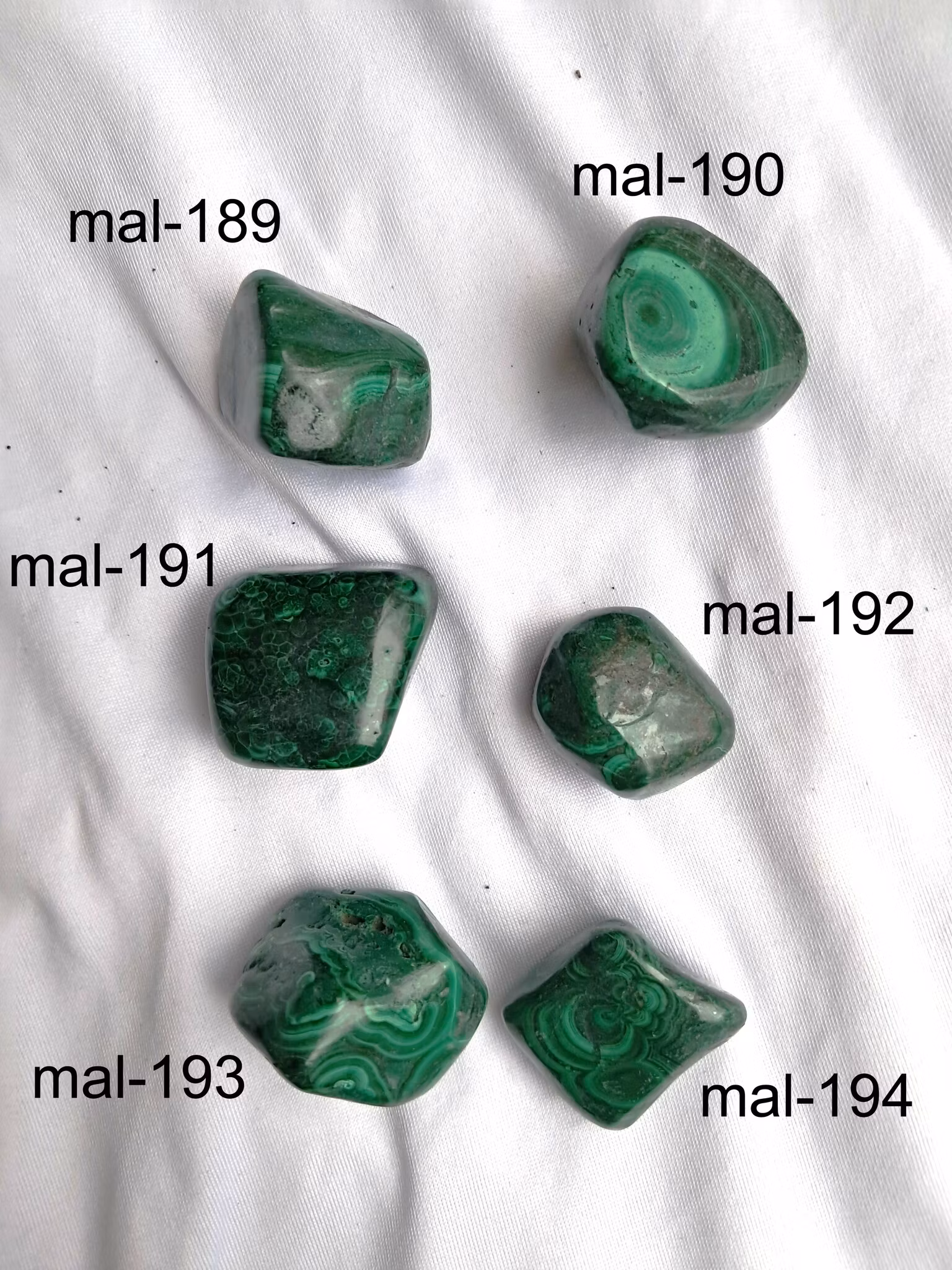 Bandmalakit,   cirka 37gr  33mm