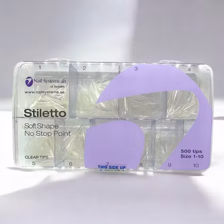 Tipplåda - Clear stiletto