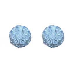 Örhängen Fireball aquamarin