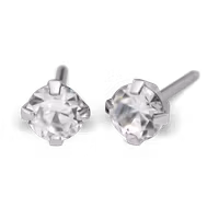 Örhänge - Cubic Zircon 4mm