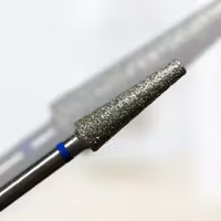 Diamant Cone Flat 4 mm, Medium