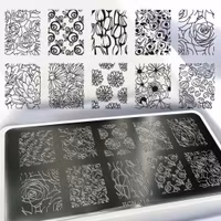 Stamping Plate, Floral