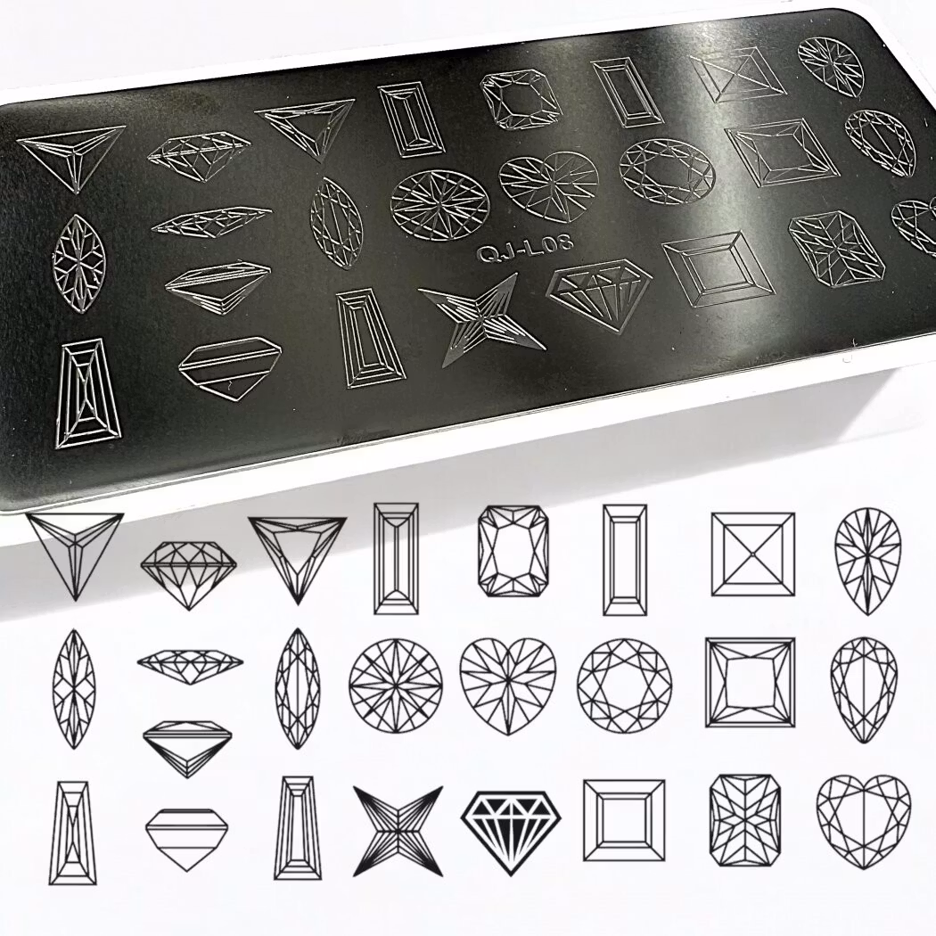 Stamping Plate, Crystals