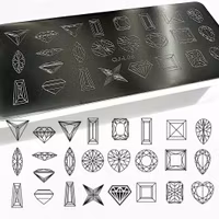 Stamping Plate, Crystals