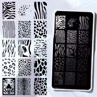 Stamping Plate Animal Print