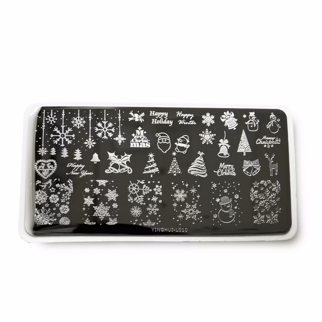 Stamping Plate, Christmas