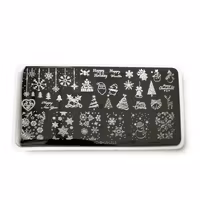 Stamping Plate, Christmas
