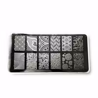 Stamping Plate, Flower Nature