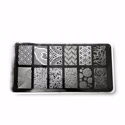 Stamping Plate, Flower Nature