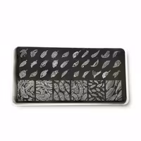 Stamping Plate, Feathers