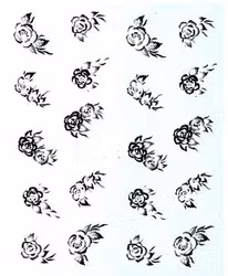 Waterstickers Flowers 1