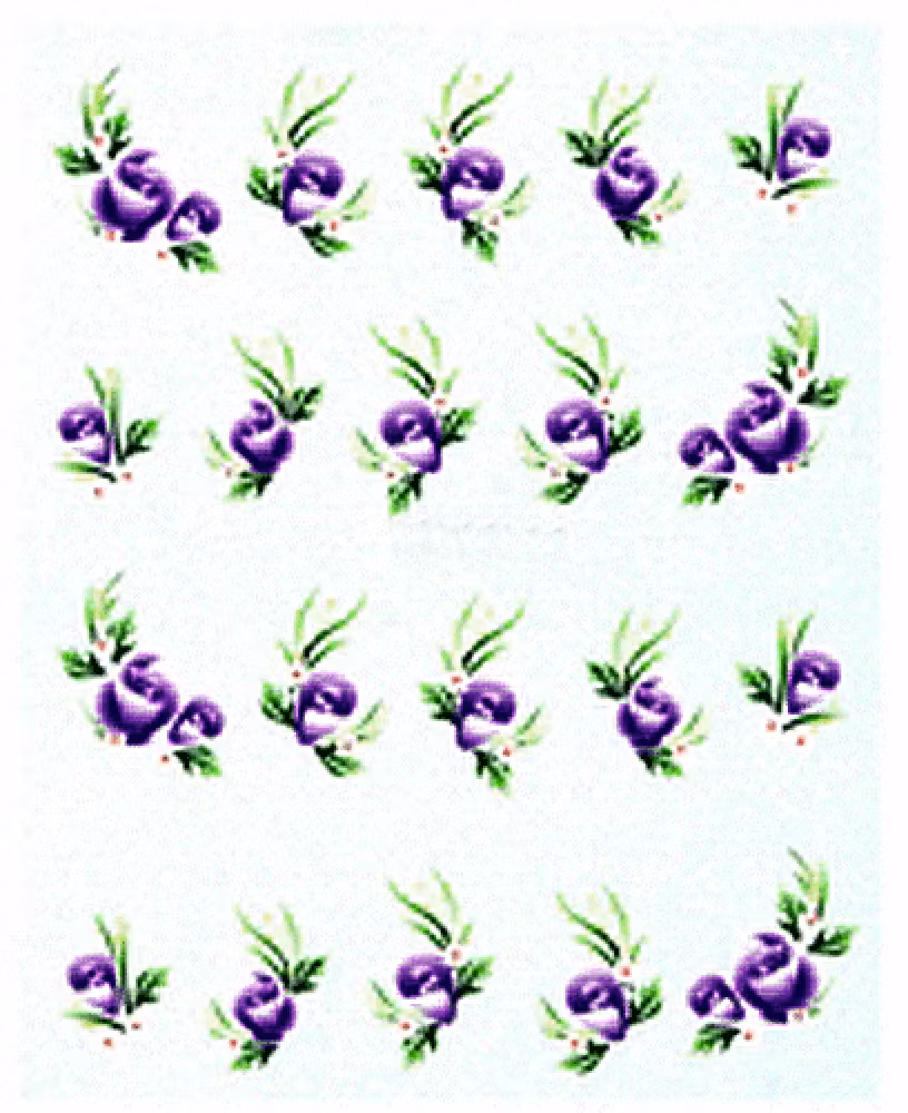 Waterstickers Flowers 4