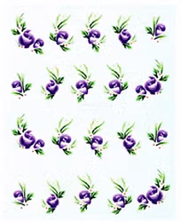 Waterstickers Flowers 4
