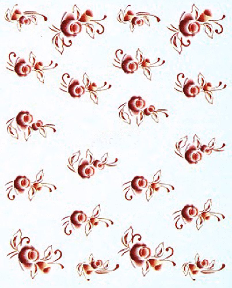 Waterstickers Flowers 6
