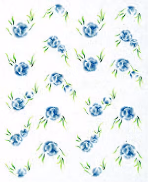 Waterstickers Flowers 8