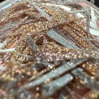 Confetti Stripes, Sparkling Copper
