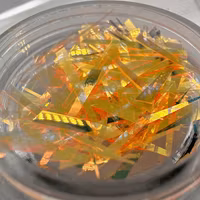 Confetti Stripes, Neon Orange
