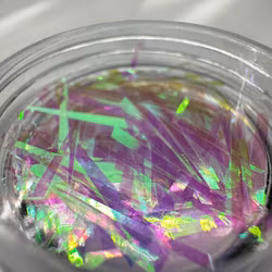 Confetti Stripes, Neon Opal