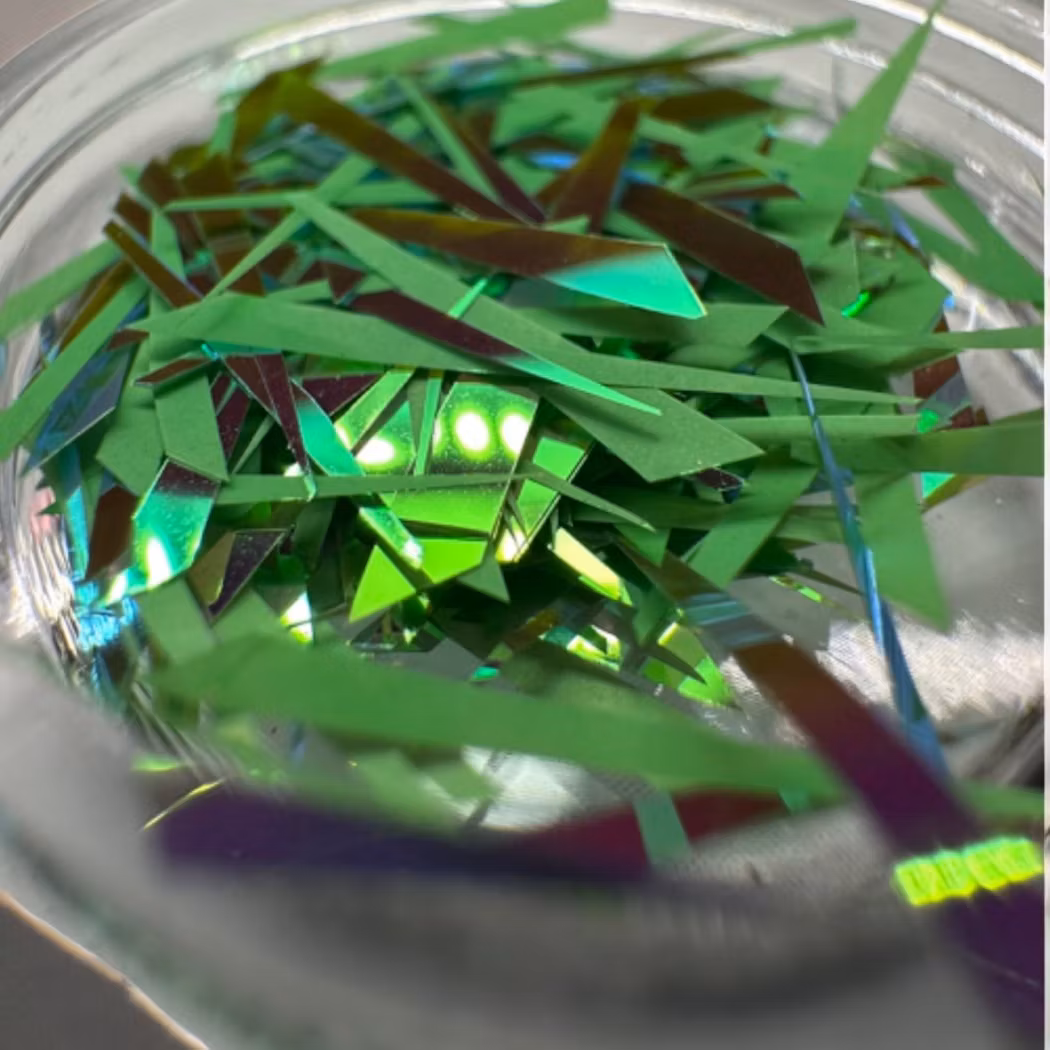 Confetti Stripes, Shining Green