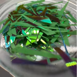 Confetti Stripes, Shining Green