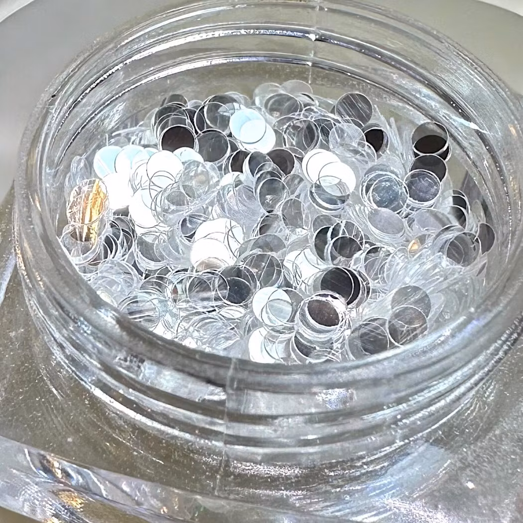 Clear Disco Sequins