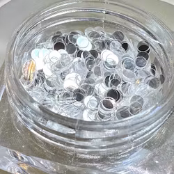 Clear Disco Sequins
