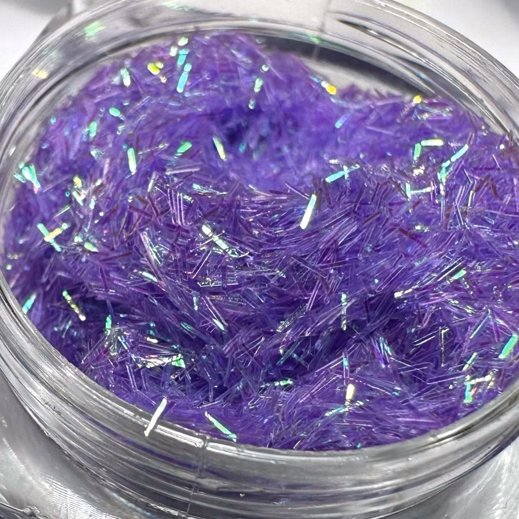 Glitter Strands Purple