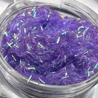 Glitter Strands Purple
