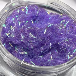 Glitter Strands Purple