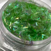 Glitter Strands Green