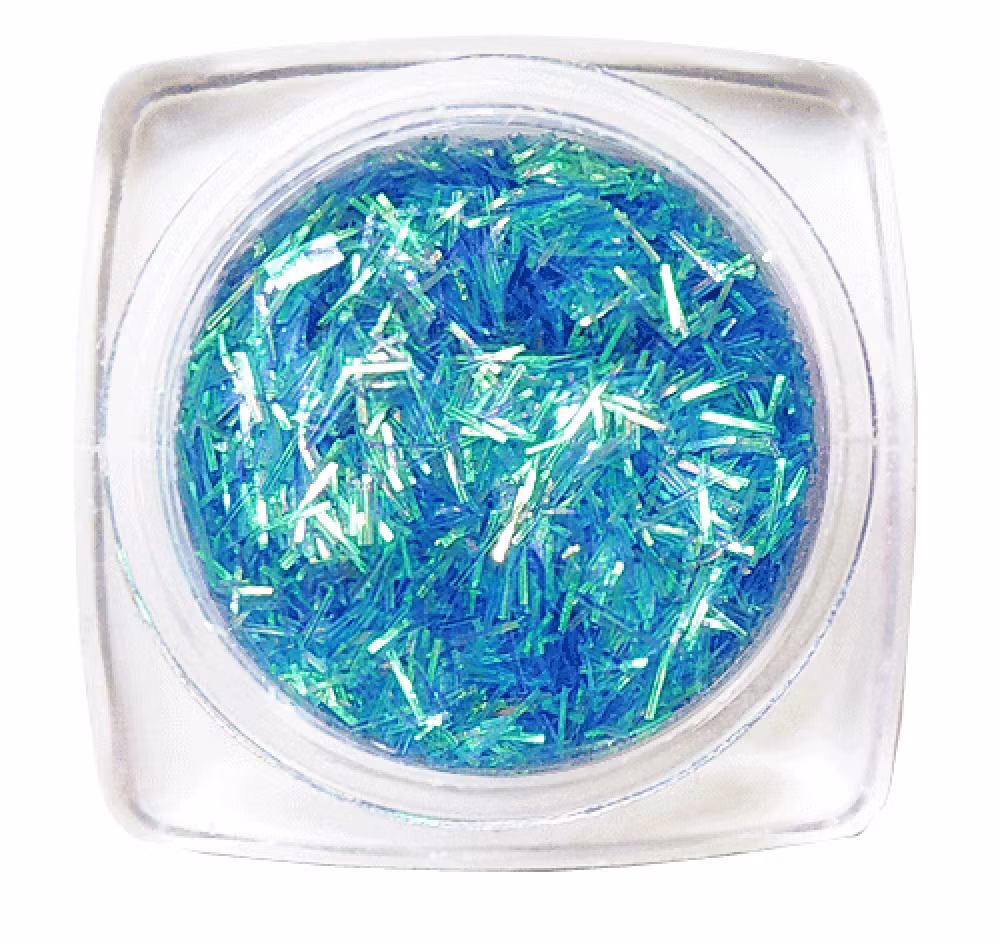 Glitter Strands Turquoise