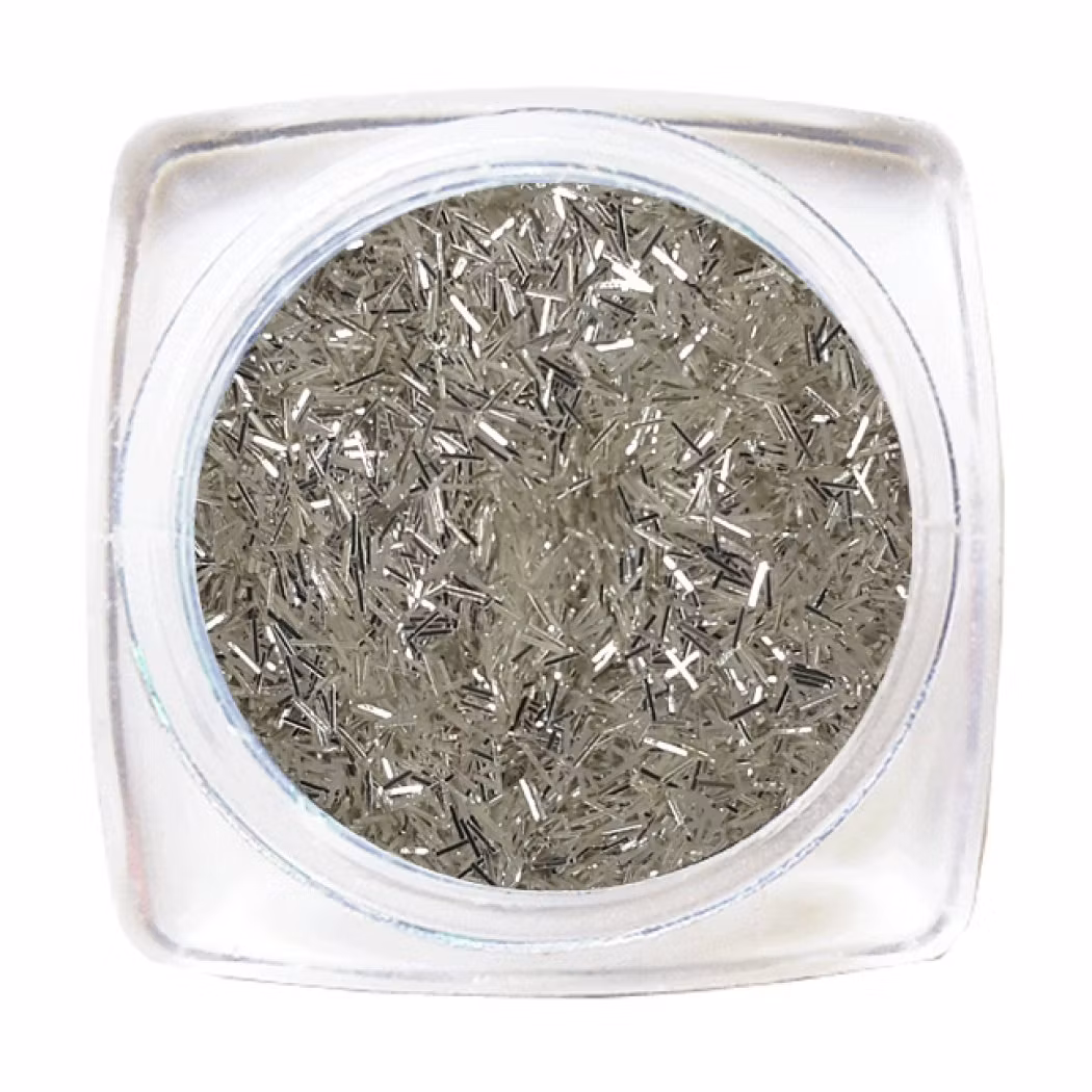 Glitter Strands Silver