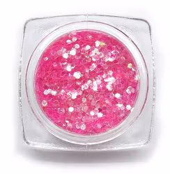 Glitter Rainbow 1mm Rose