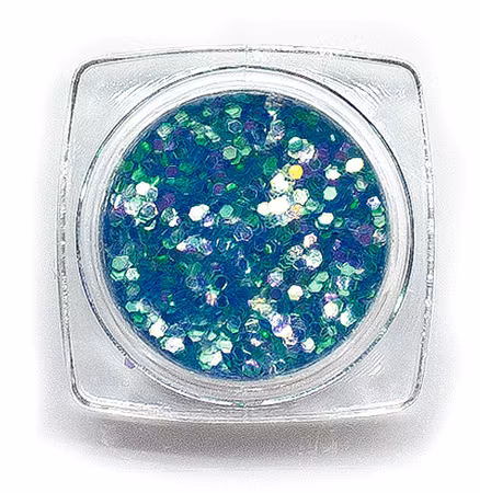 Glitter Rainbow 1mm Dark Blue