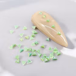 Pearl Green Triangles