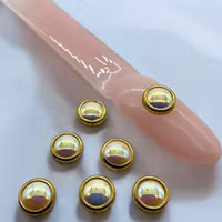 Koppar pärlor 6mm