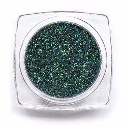 Glitter Rainbow  Dark Green 0,2 mm