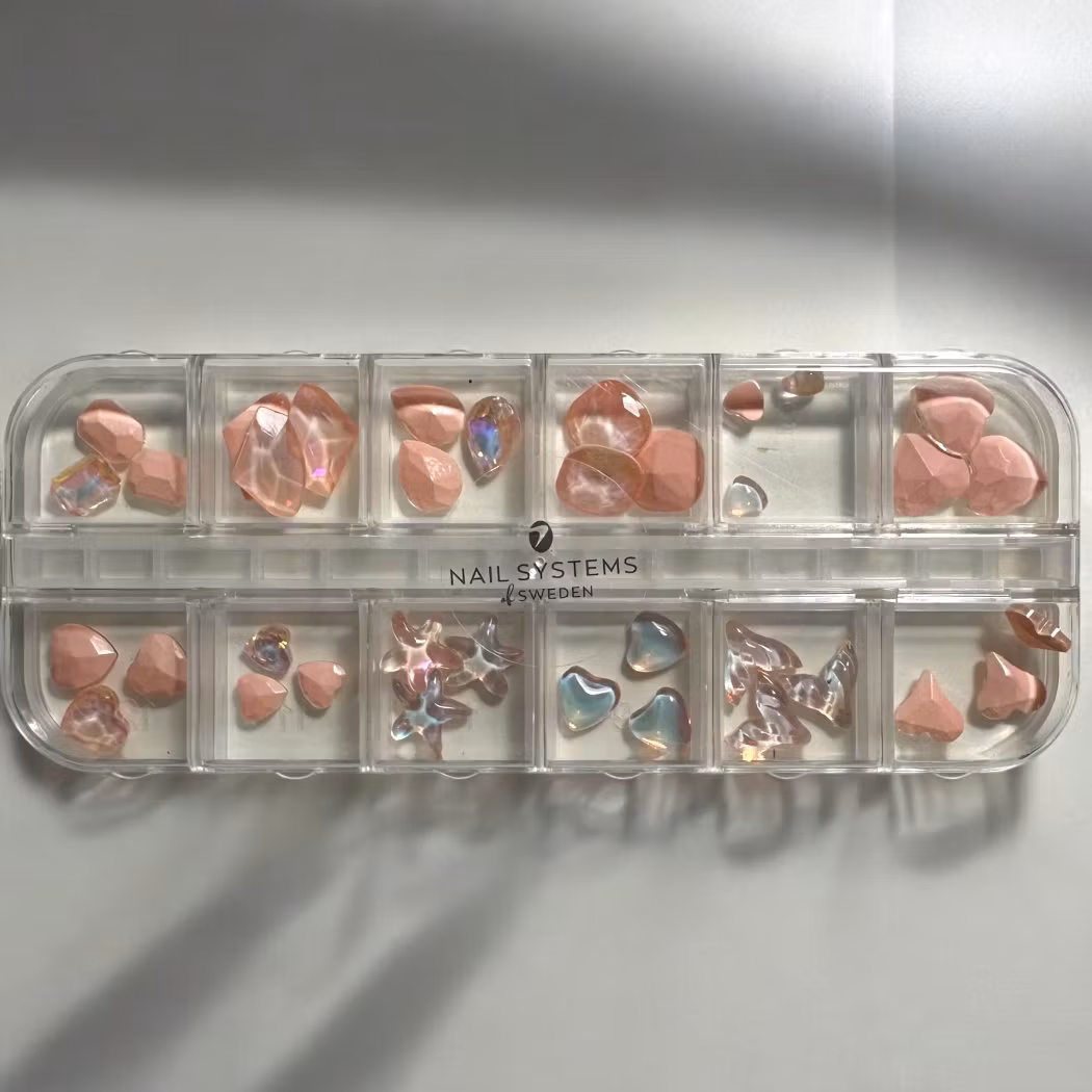 Crystal Shapes XL Orange Glow