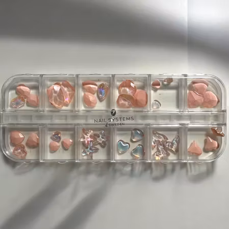 Crystal Shapes XL Orange Glow