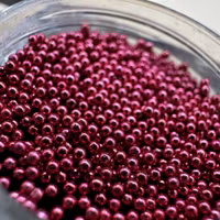 Micro-Ball Glass Red/Pink