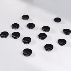 Metal Studs - Black 1,5 mm