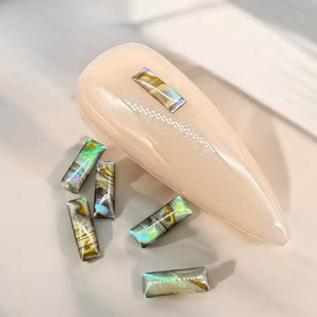 Snäckor Blå 2×7 mm – 6 st