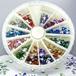 Rhinestone Heart Carousel - 1200st