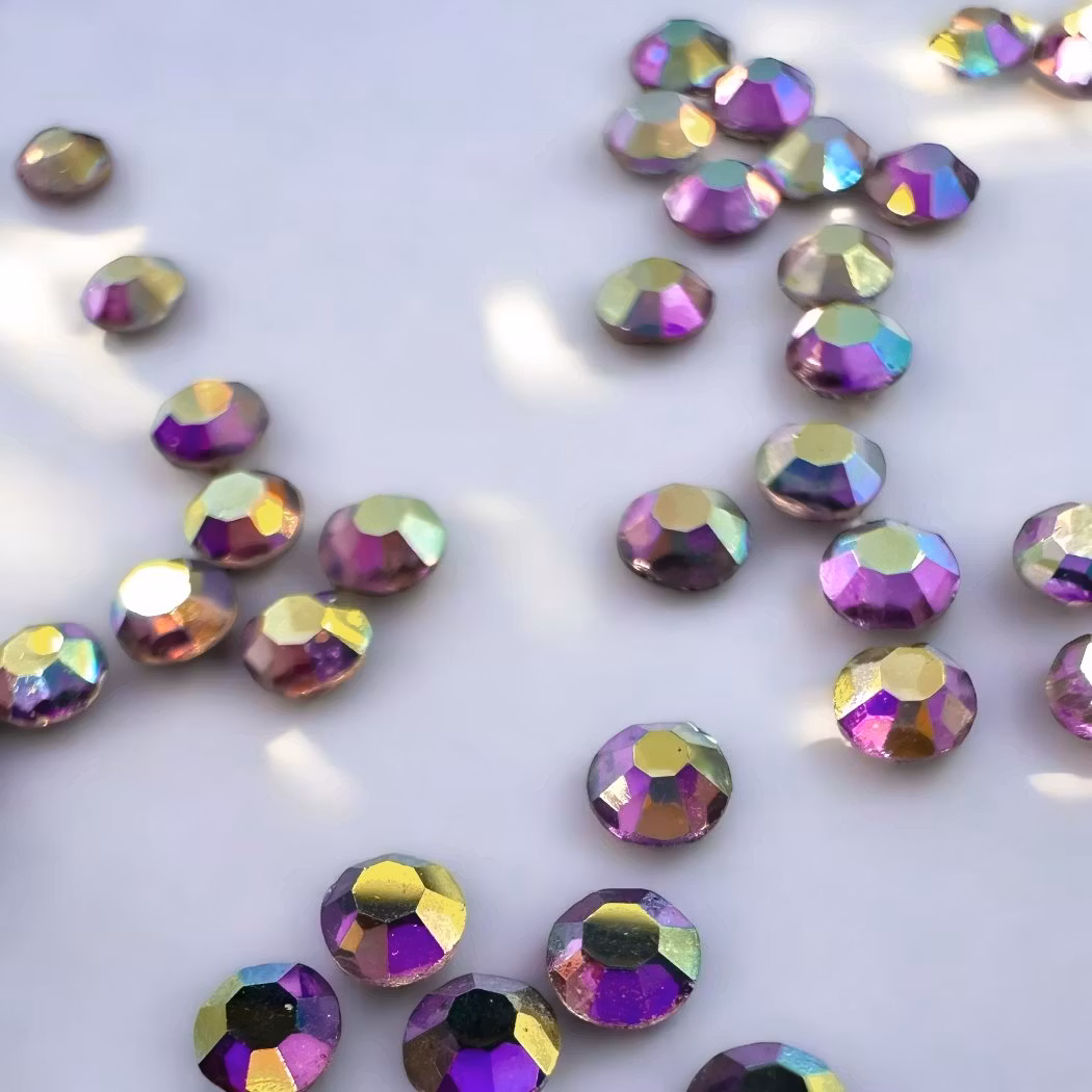 Rhinestones Light Purple