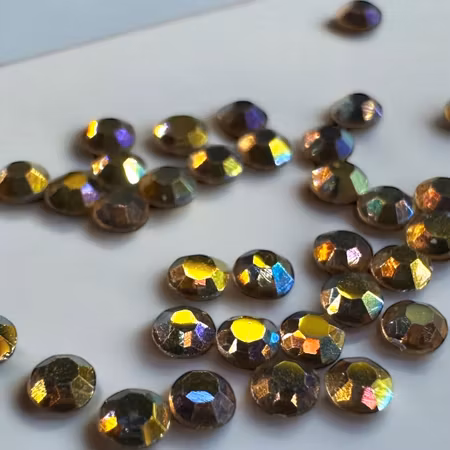 Rhinestone Topaz Multi