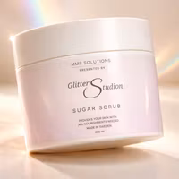GlitterStudions Sockerskrubb VANILJ