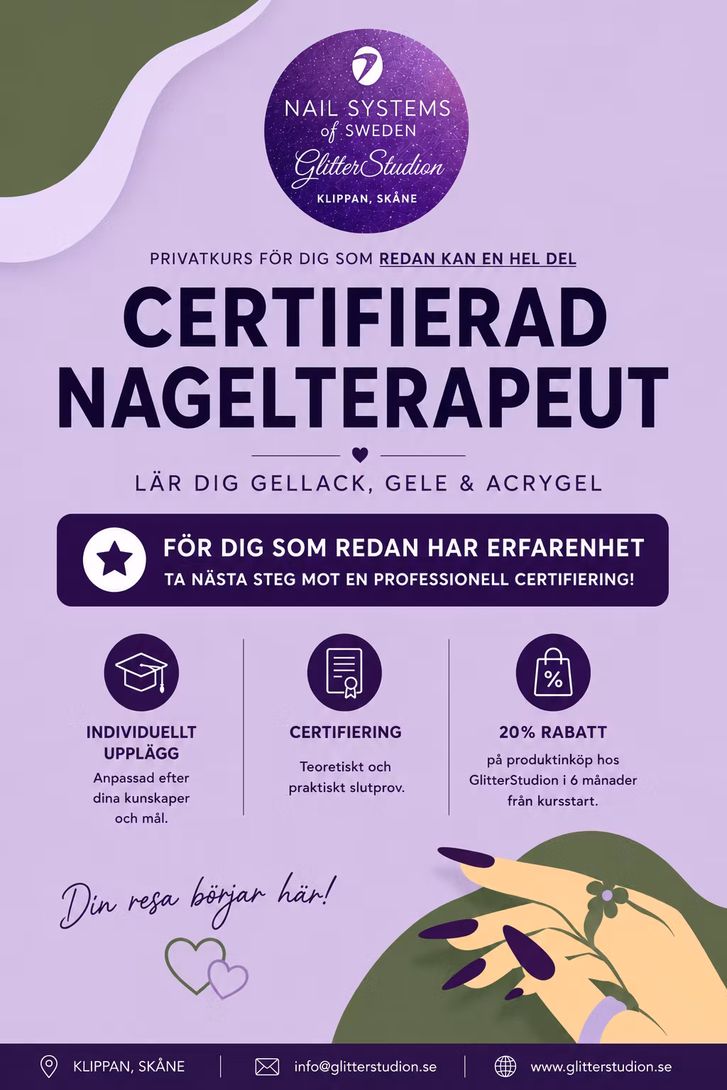Kunskapsbedömning – Validering till Certifierad Nagelterapeut