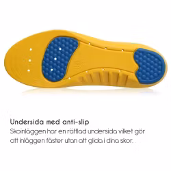 Skoinnlegg med hælpute